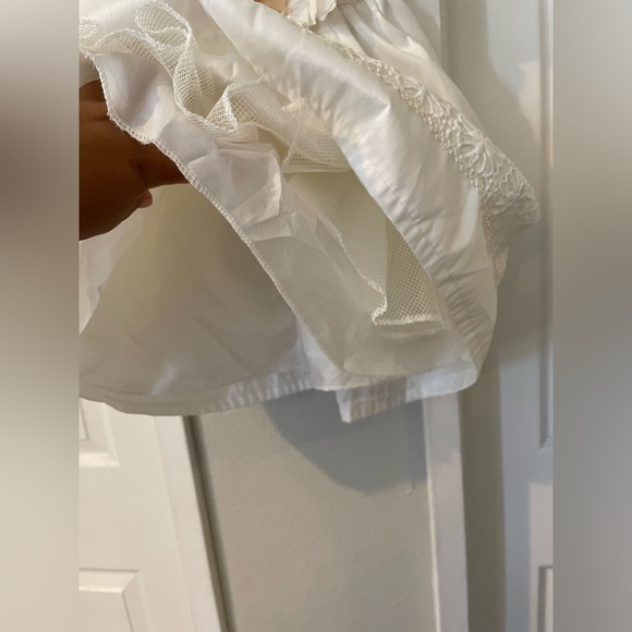 Elegant White Lace Kids Formal Dress - Picture 8 of 13